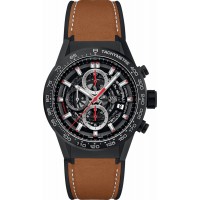 Tag Heuer Carrera Chronograph Black Dial Men's Luxury Watch CAR2090-FT6124